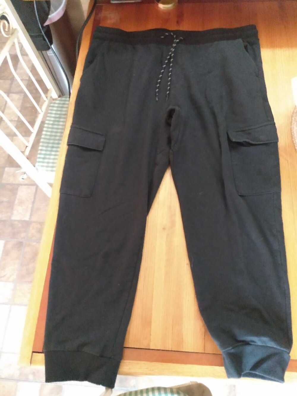 Edgar + Ash Cargo Joggers Drawstring Sweat Lounge Pants XL